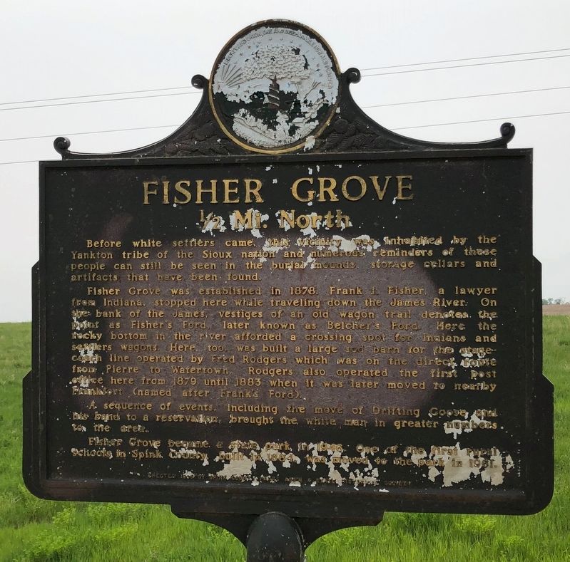 Fisher Grove Marker image. Click for full size.