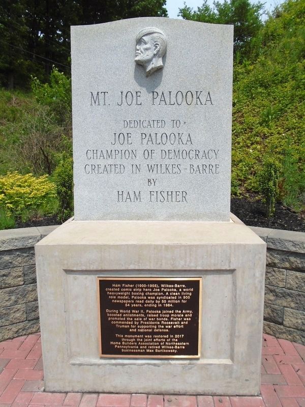 Mount Joe Palooka Monument image. Click for full size.