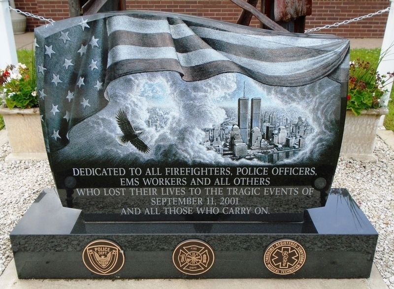 9/11 Memorial Marker image. Click for full size.