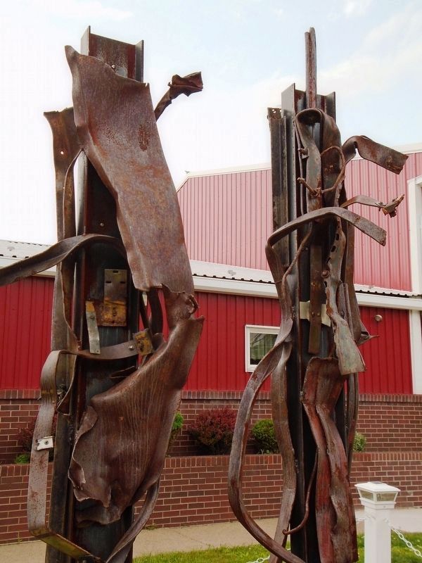 9/11 Memorial World Trade Center Remnants image. Click for full size.