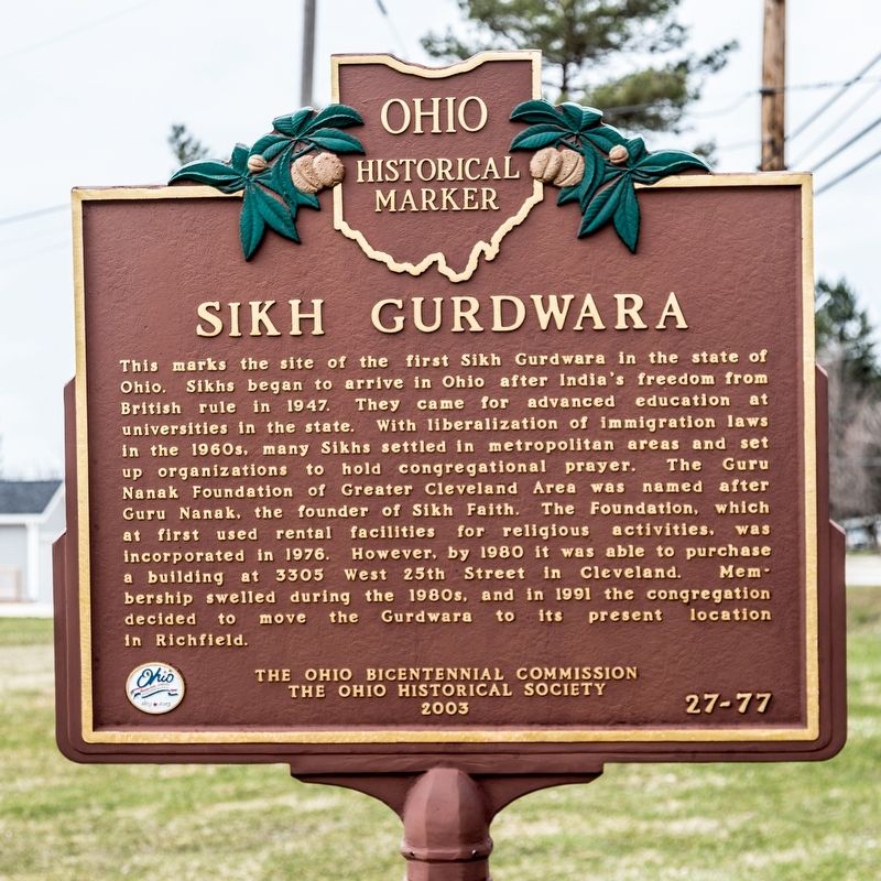 Sikh Gurdwara Marker image. Click for full size.