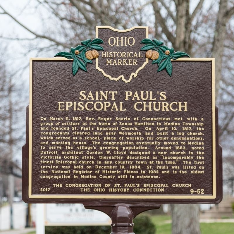 Saint Paul’s Episcopal Church Marker image. Click for full size.