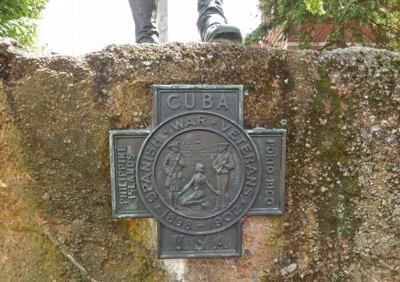 Knox County Spanish American War Monument<br>(<i>bronze medallion</i>) image. Click for full size.