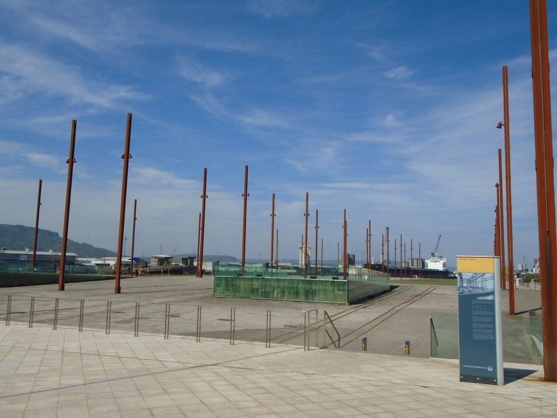 Olympic Slipway and Marker image. Click for full size.