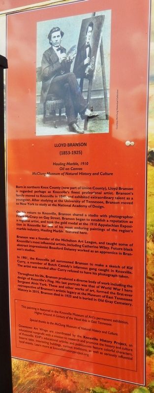Lloyd Branson Marker image. Click for full size.