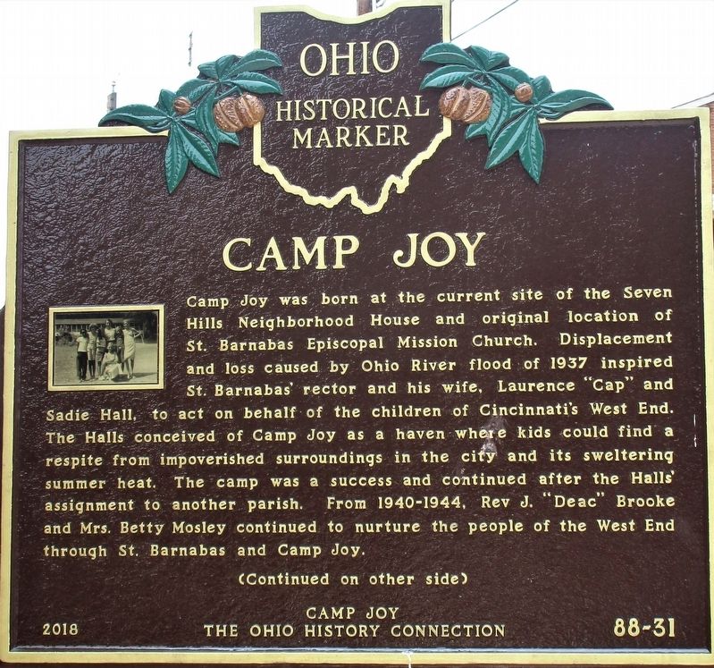 Camp Joy Marker. Click for full size. Camp Joy Marker image. Click for full size.