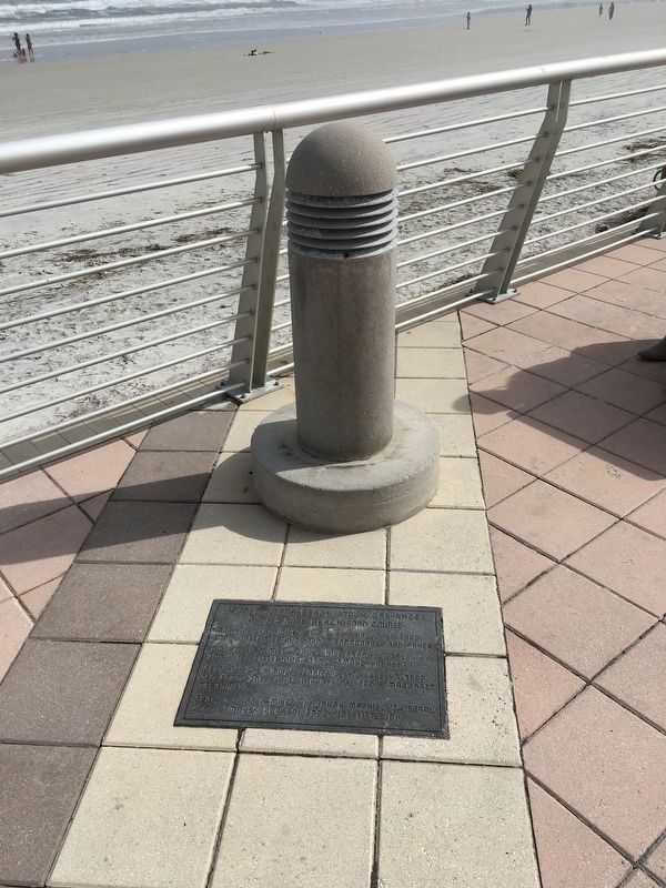 1940 Daytona Beach Stock Car Races Marker. Click for full size. 1940 Daytona Beach Stock Car Races Marker image. Click for full size.
