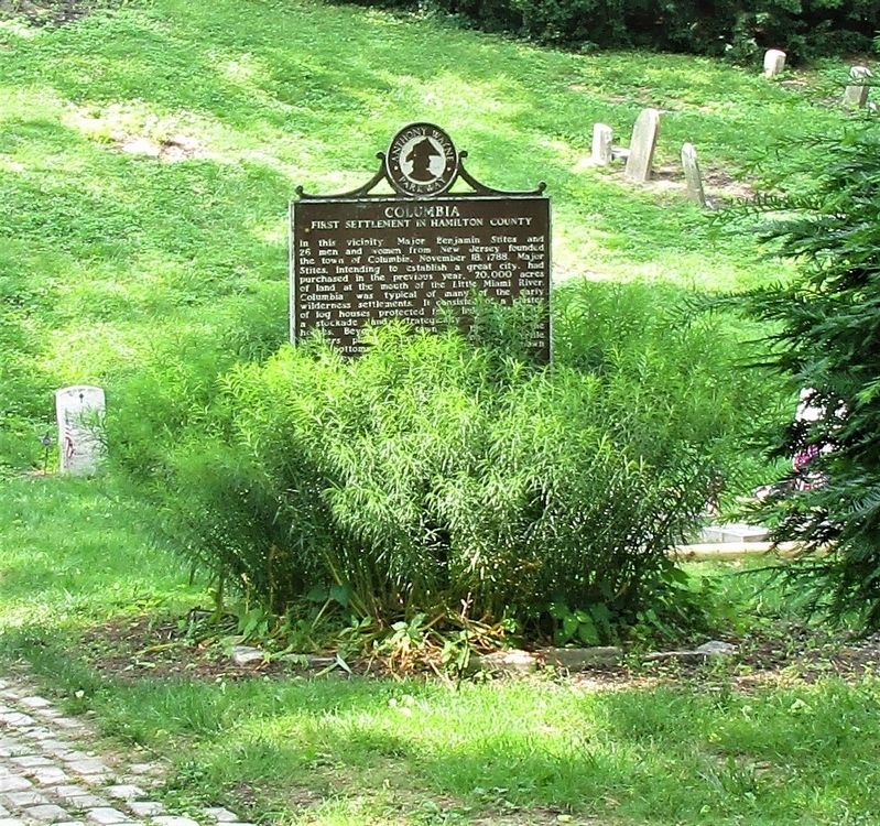 Columbia Marker image. Click for full size.