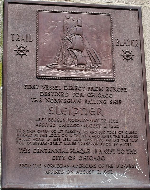 Trail Blazer Marker image. Click for full size.
