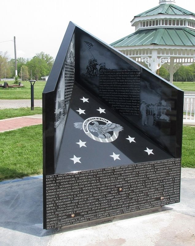 Williams County Veterans Memorial image. Click for full size.