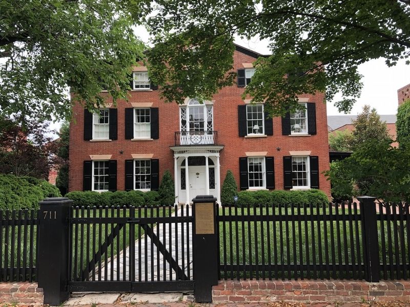 The Patton-Fowle House Marker. Click for full size. The Patton-Fowle House Marker image. Click for full size.