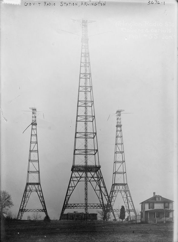 <i>Govt. Radio Station, Arlington</i> image. Click for full size.