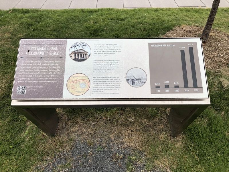 Long Bridge Park: A Community Space Marker image. Click for full size.