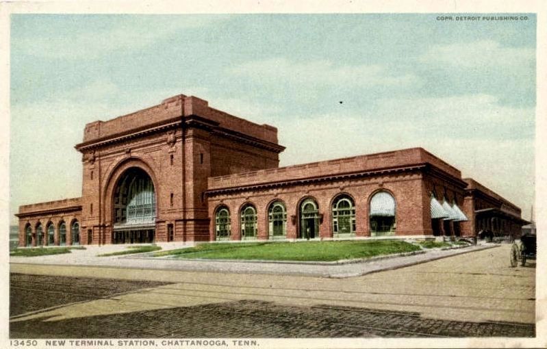 <i>New Terminal Station, Chattanooga, Tenn.</i> image. Click for full size.