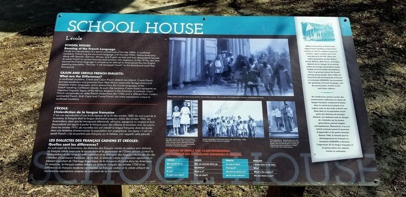 School House Marker. Click for full size. School House Marker image. Click for full size.