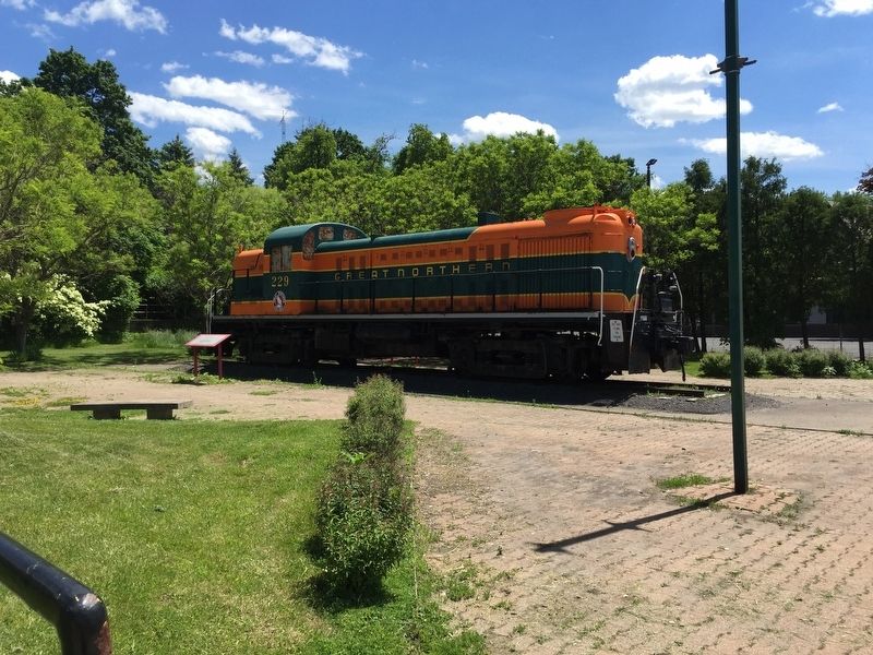 The RS-3 Diesel-Electric Locomotive Marker. Click for full size. The RS-3 Diesel-Electric Locomotive Marker image. Click for full size.