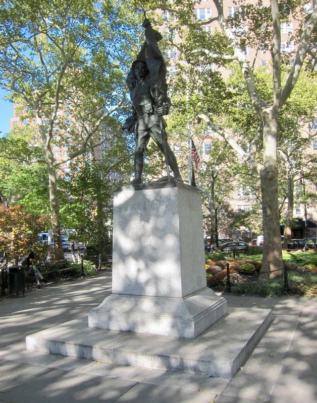 Abingdon Square Doughboy image. Click for full size.