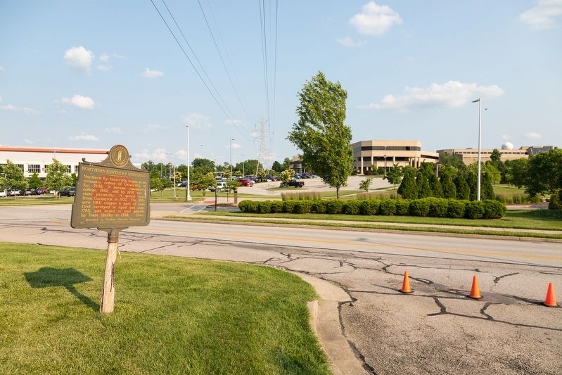 Northern Kentucky University / Early Schoolhouse Marker. Click for full size. Northern Kentucky University / Early Schoolhouse Marker image. Click for full size.