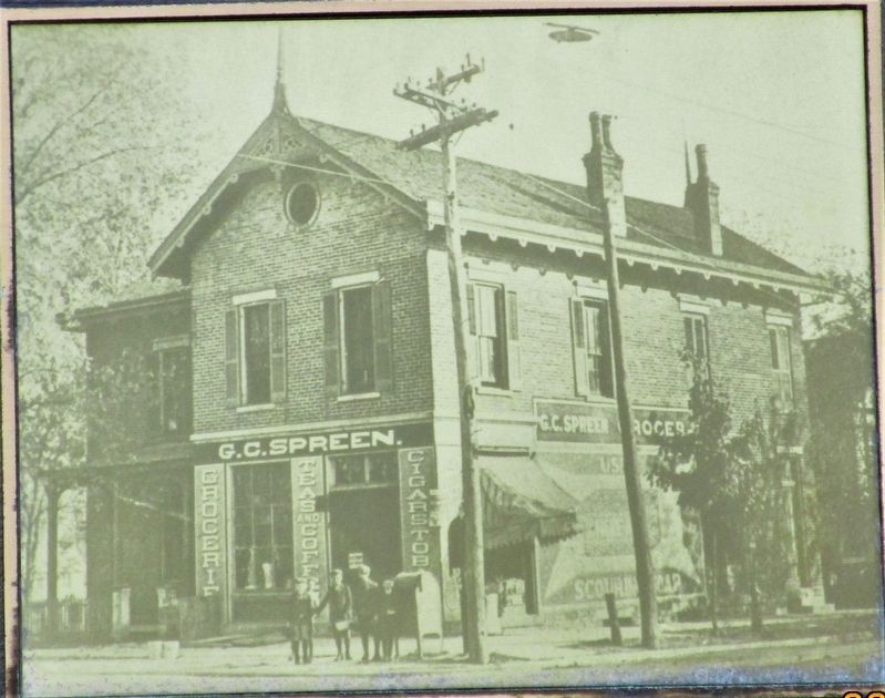 Spreen’s Corner Marker. Click for full size. Spreen’s Corner Marker image. Click for full size.