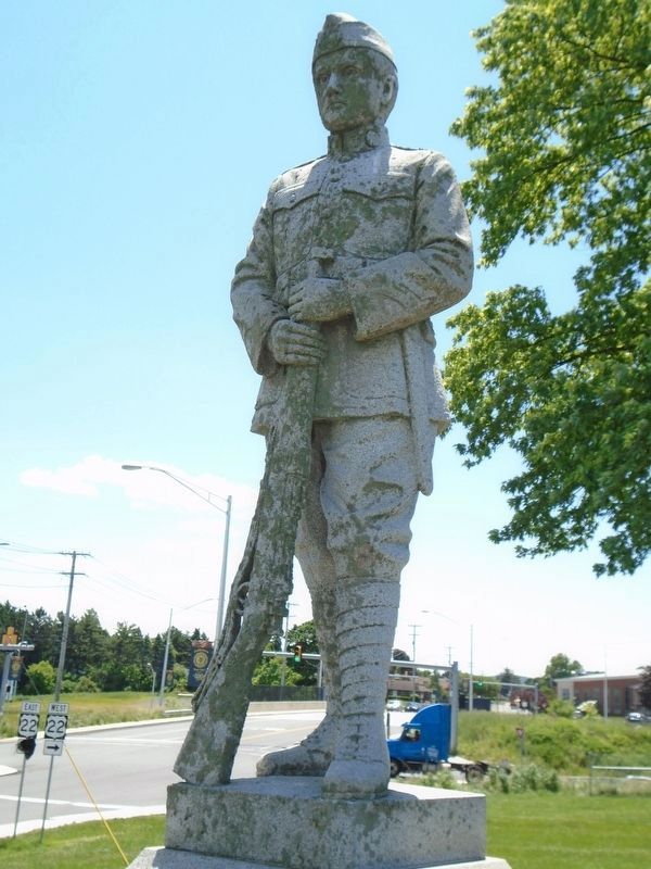 World War I Memorial Doughboy Statue image. Click for full size.