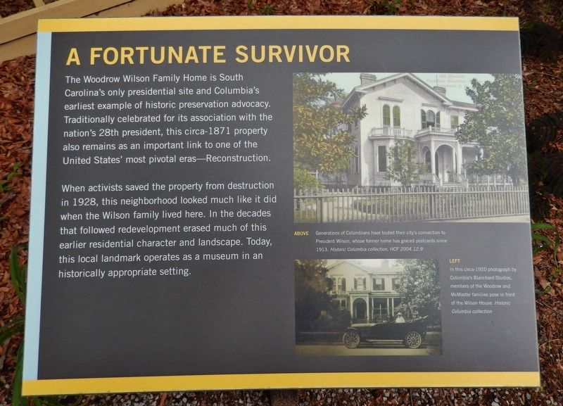 A Fortunate Survivor Marker image. Click for full size.