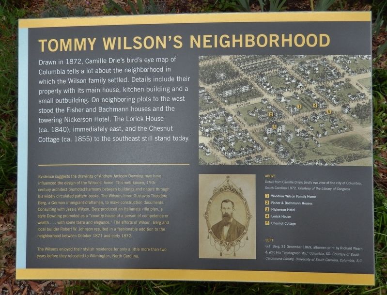 Tommy Wilson's Neighborhood Marker image. Click for full size.