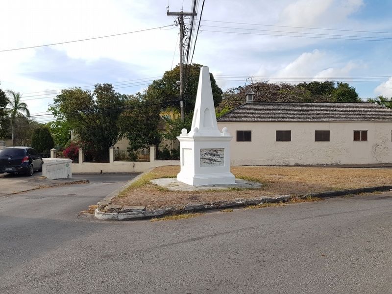 Monument to Those Lost in the 1831 Hurricane Marker. Click for full size. Monument to Those Lost in the 1831 Hurricane Marker image. Click for full size.