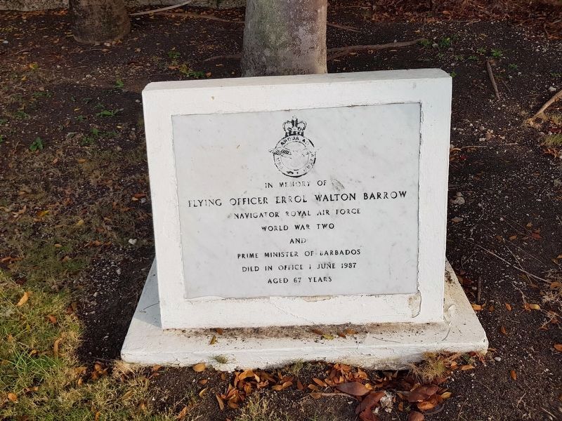 Errol Walton Barrow's grave image. Click for full size.