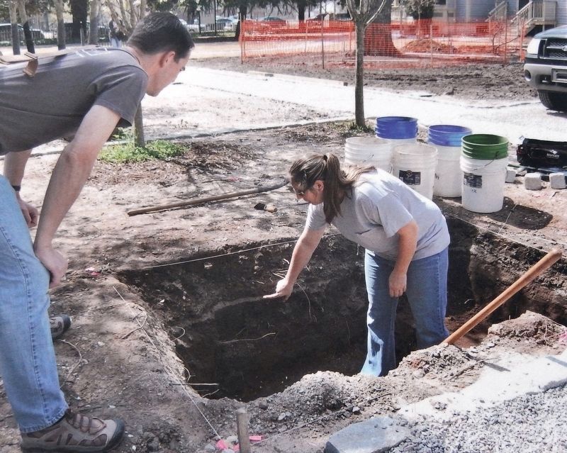 Marker detail: Excavation. Click for full size. Marker detail: Excavation image. Click for full size.