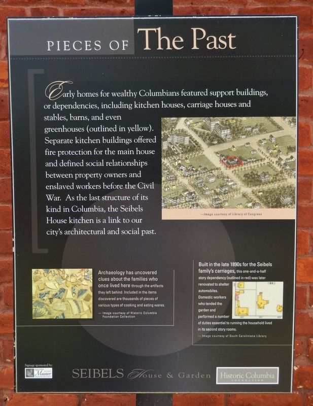 Pieces of the Past Marker image. Click for full size.