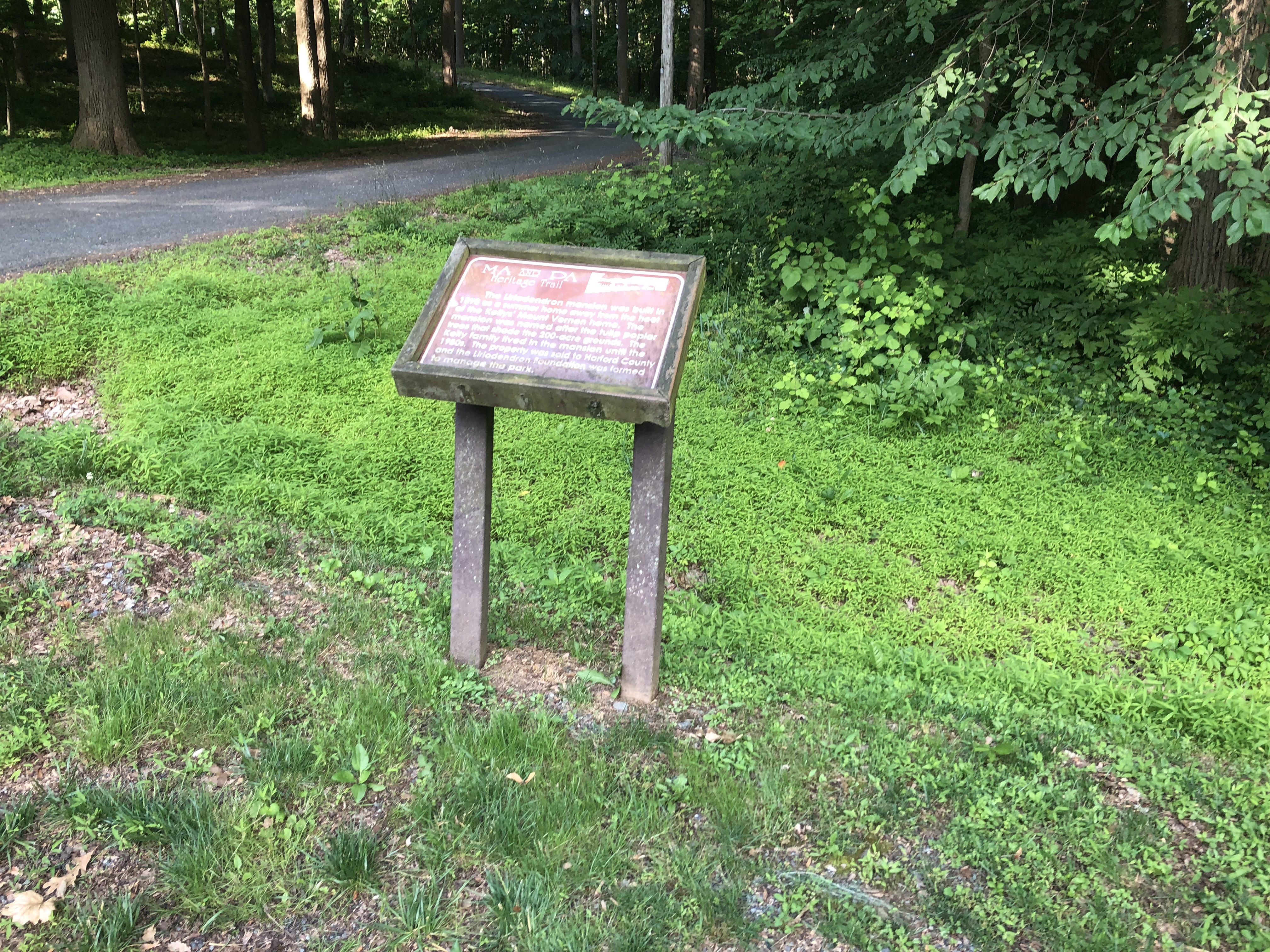 MA and PA Heritage Trail Marker