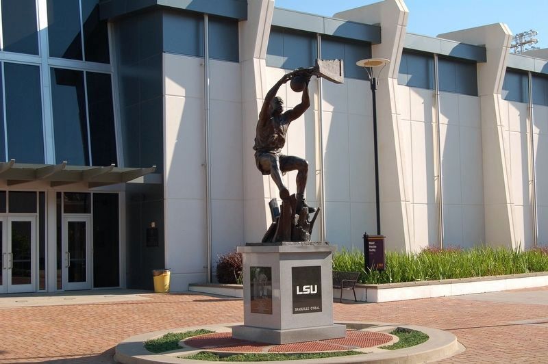 Shaquille O'Neal statue and marker. Click for full size. Shaquille O'Neal statue and marker image. Click for full size.