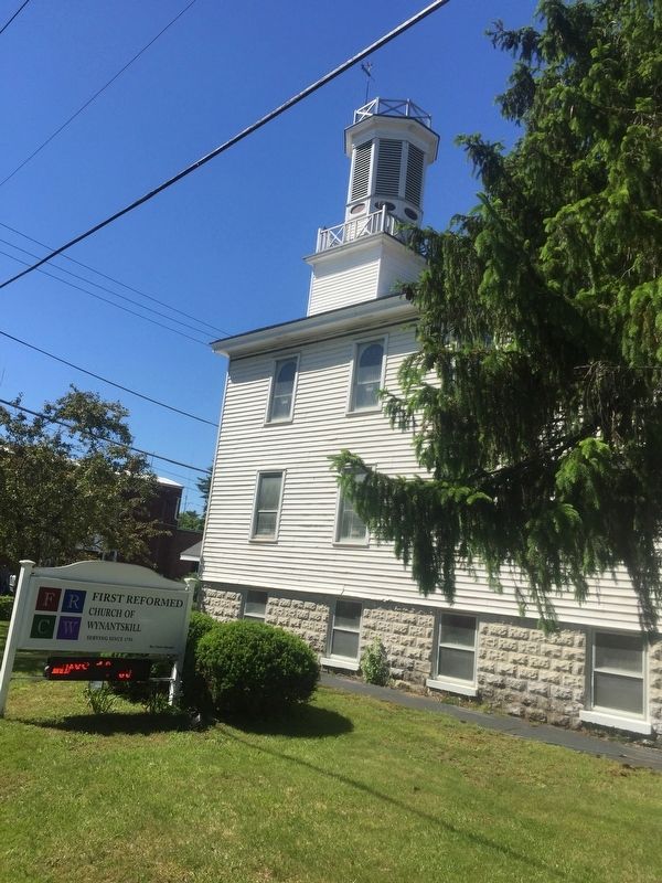 First Reformed Church Marker image. Click for full size.
