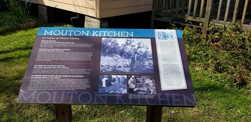 Mouton Kitchen Marker image. Click for full size.