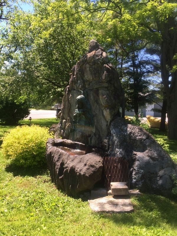 Mohican Blessing Fountain image. Click for full size.