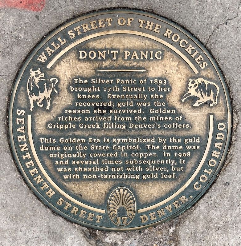 Don't Panic Marker image. Click for full size.
