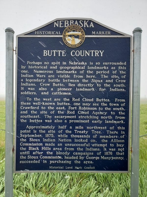 Butte Country Marker image. Click for full size.