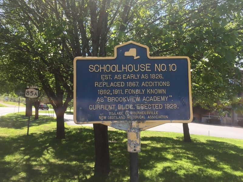 Schoolhouse No. 10 Marker image. Click for full size.