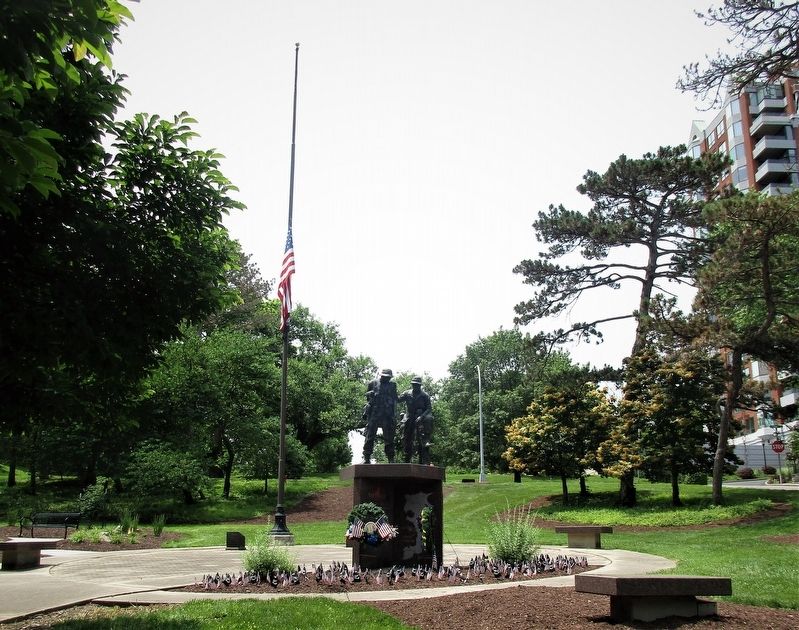 Eden Park Vietnam Memorial image. Click for full size.