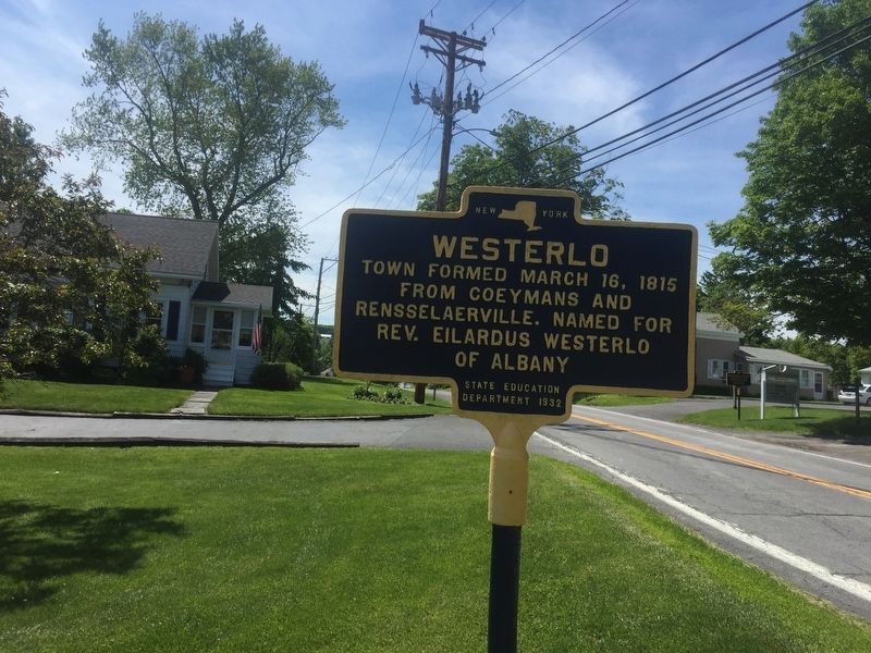 Westerlo Marker image. Click for full size.