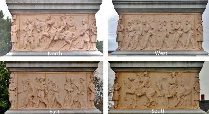 Maryland Sons Monument (<i>Caspar Buberl frieze detail</i>) image. Click for full size.