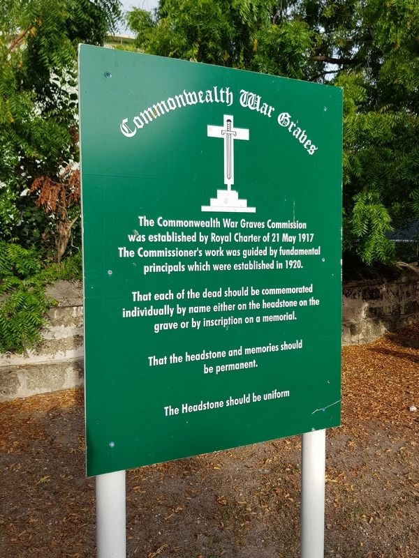 Commonwealth War Graves Marker image. Click for full size.