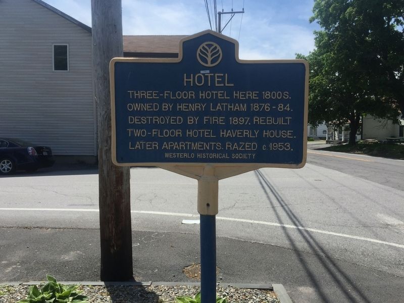 Hotel Marker image. Click for full size.