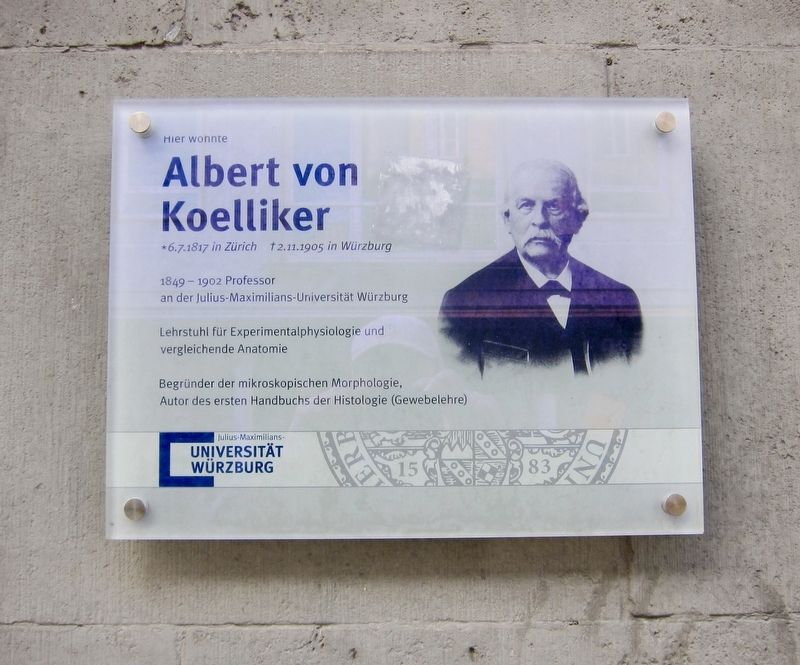 Albert von Koelliker Marker image. Click for full size.
