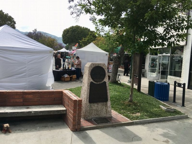 Crescenta-Ca�ada Valley Marker image. Click for full size.