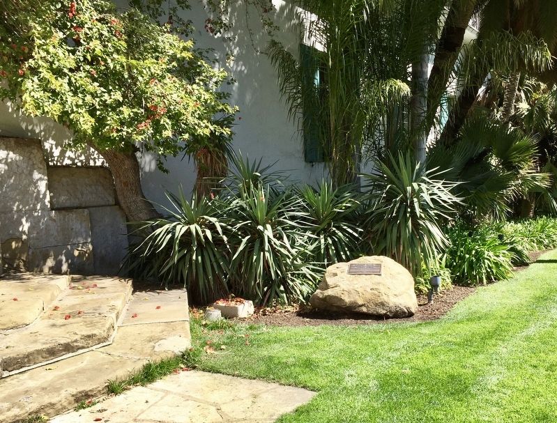 Santa Barbara County Courthouse Marker. Click for full size. Santa Barbara County Courthouse Marker image. Click for full size.