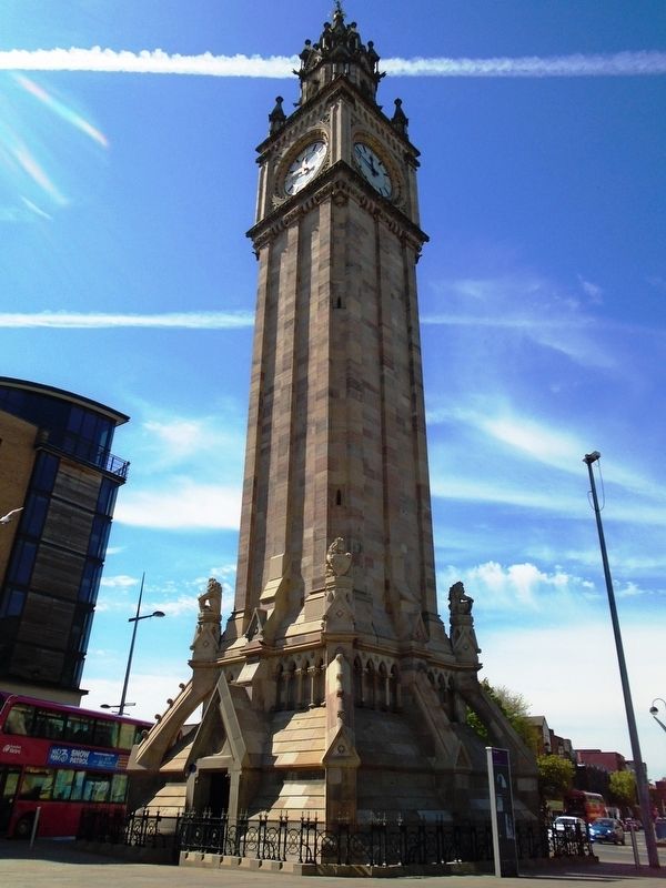 Albert Clock and Marker image. Click for full size.
