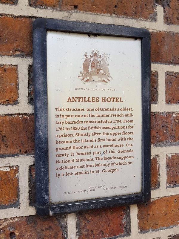 Antilles Hotel Marker. Click for full size. Antilles Hotel Marker image. Click for full size.