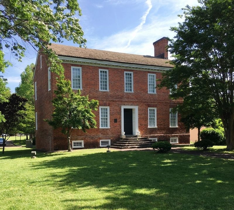 Old Princess Anne Courthouse/Pleasant Hall House. Click for full size. Old Princess Anne Courthouse/Pleasant Hall House image. Click for full size.