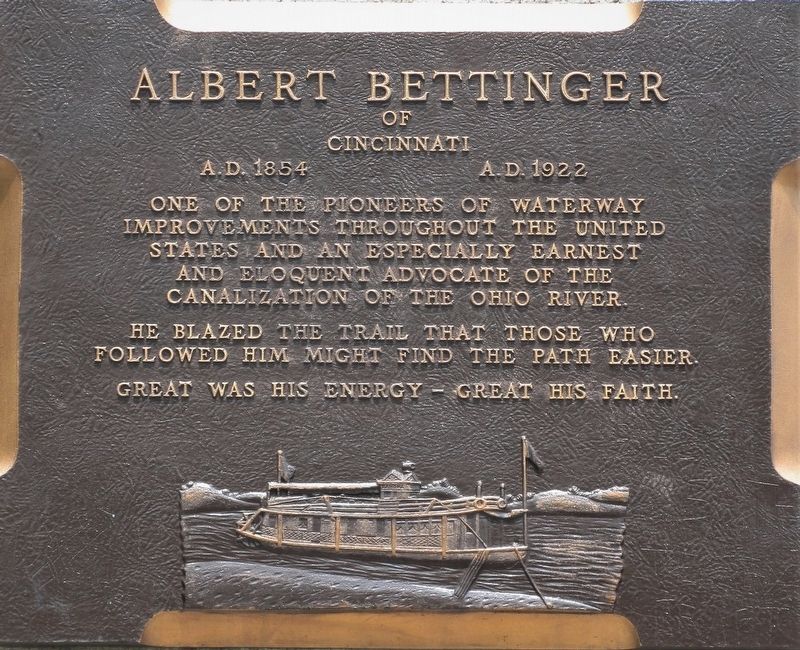 Albert Bettinger Marker image. Click for full size.